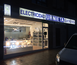 tienda de electricidad Urnieta